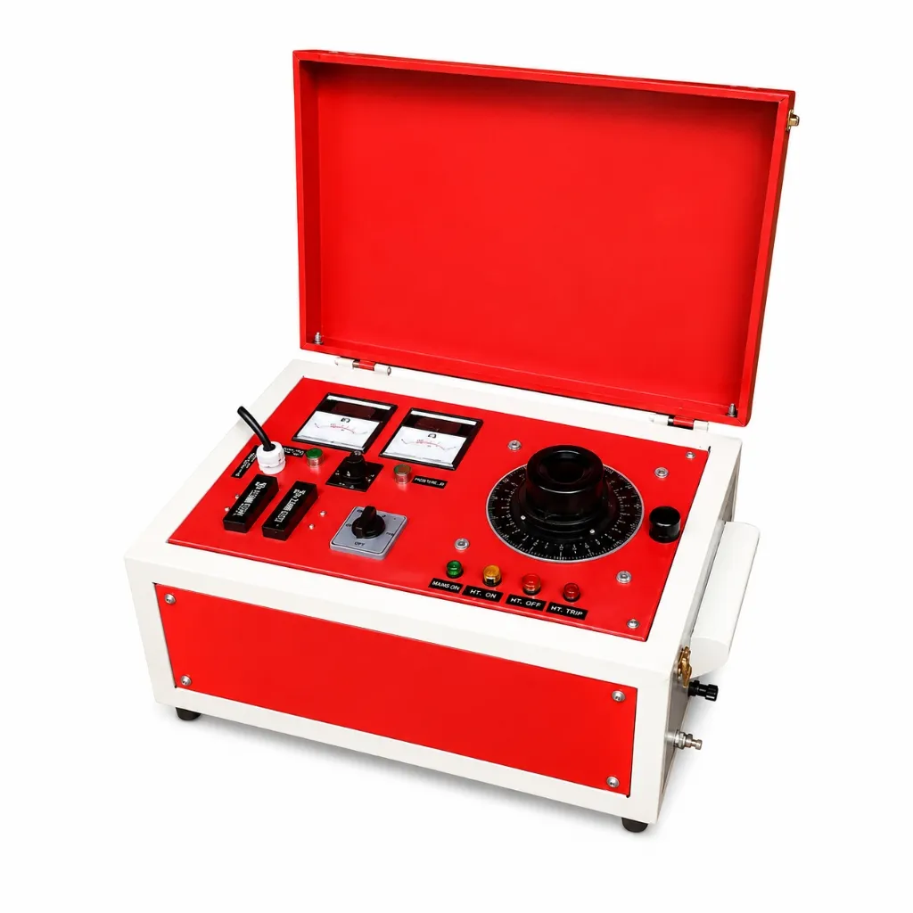 TRUHEAT AC/DC HV Test Set - Open lid